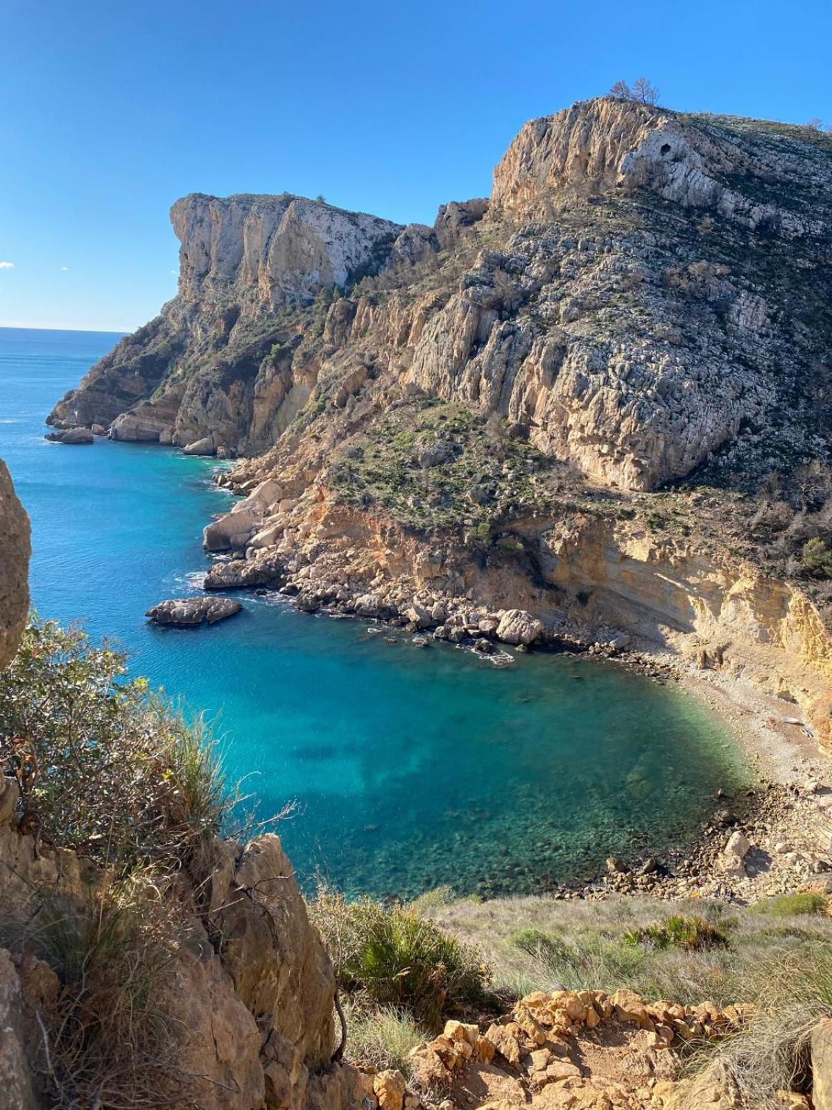 Casita de la Cumbre - Studio near Cala Moraig Benitachell Esterno foto